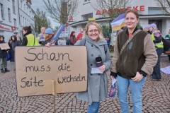 Über 1000 Frauen und ein paar Männer demonstrierten am Samstag in Oldenburg gegen